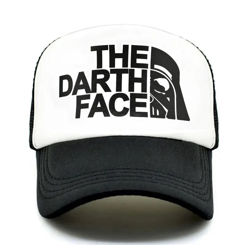 Darth trucker caipín caipín caipín fear greannmhar hata hata hata caipíní baseball fionnuar hata glan mogalra samhraidh d'fhir