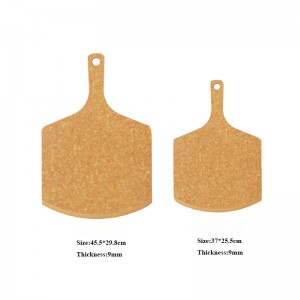 14.5 orlach 18inch bia sábháilte adhmad snáithín sábháilte bord gearrtha pizza agus bord pizza boird ag freastal