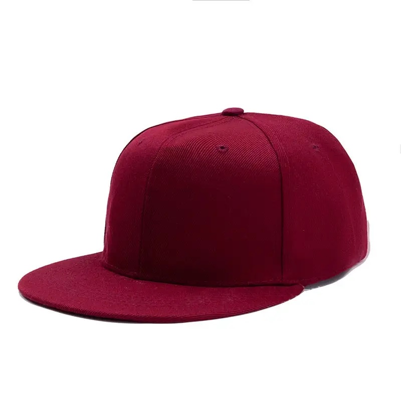 Ardchaighdeán ar ardchaighdeán 100% Cotton Spórt Caipín Spórt Saincheaptha Lógó Fir Fir Bille Bille Bille Brim Patrún Hip Hop Snapback Hats Cap