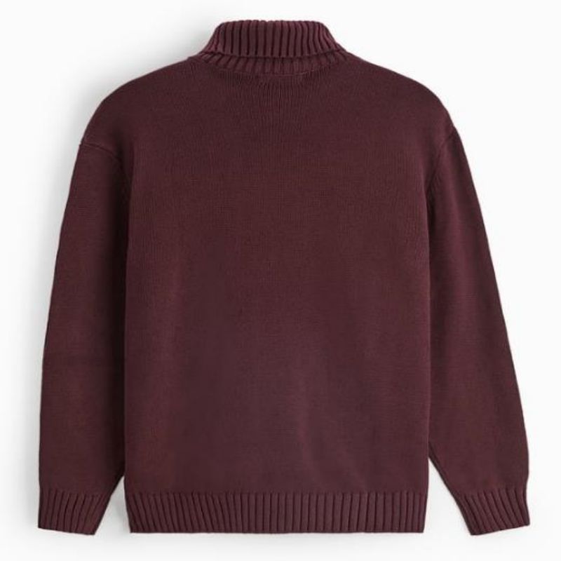 2023 Geimhreadh Turtleneck Turtleneck geansaí do fhir