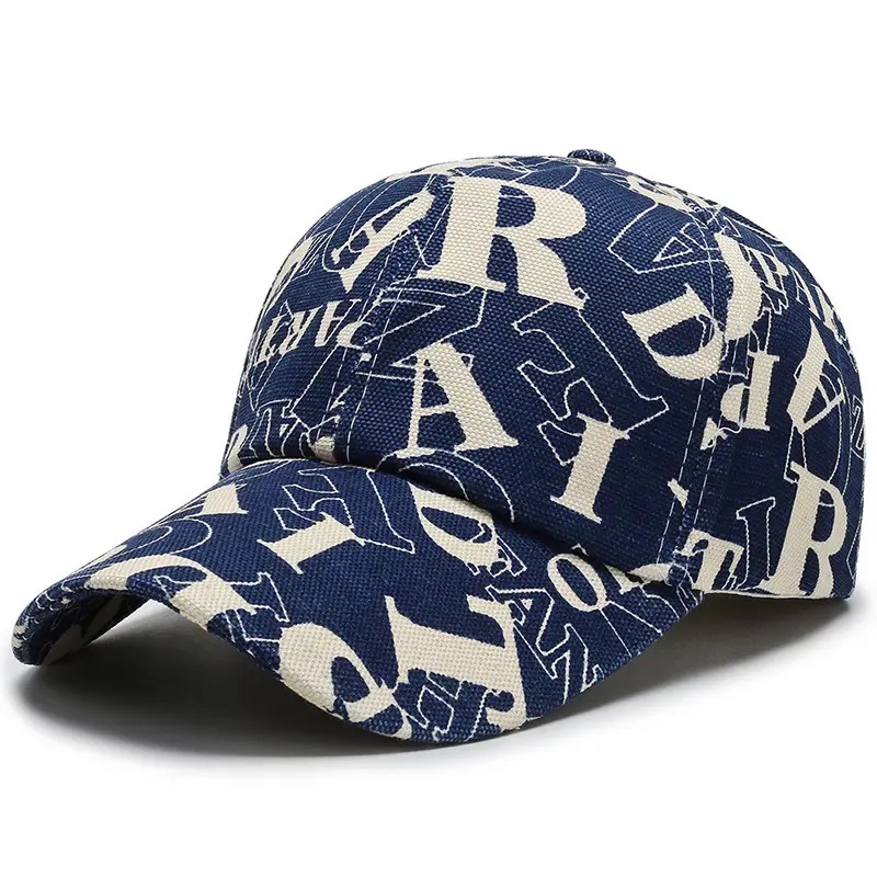 Litir Nua Hataí 6-Panel Snapback Sports Caps Baseball Hataí Plain Cotton do Fir Mná