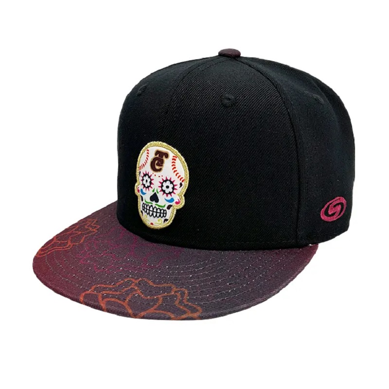 priontáil faisin sublimation 6 caipín snapback painéil le fabraic poileistir ardchaighdeáin