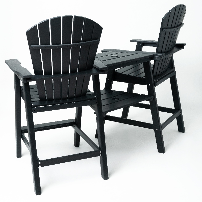 Cathaoir Adirondack Barstools le haghaidh Allamuigh