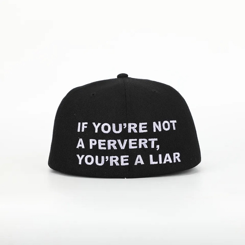 Saincheaptha 6 phainéal aicrileach dubh dúnta ar ais flex fit fit goraras caipín feistithe hata feistithe 3D lógó bróidnéireachta glas fo -bhroinn hip hop caipín snapback