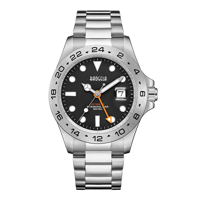 Baogela Nua Fir Nua Faire Só 304 Cruach Dhosmálta Dial Luminous Dial 50m Lánúineacha Faisin Tumadóireachta Spórt Watch Watchwatch Gold Green 22806