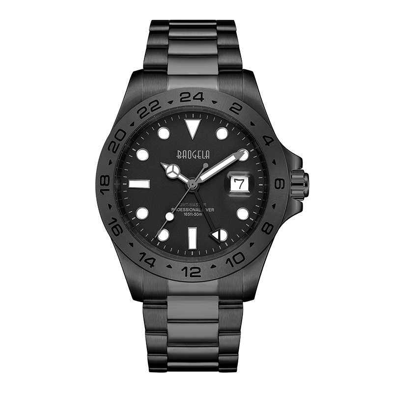 Fir Baogela Só Watch 304 Gluaiseacht Cruach Dhosmálta Gluaiseachtna hEilvéise Luminous 50Bar Gnó Ashion Business Relogio Masculino Wristwatch 22806