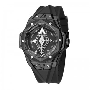 Baogela Sónua Brand Brand Uaireadóirí Grianchloch Fir Rubber Strap Spóirt Míleata Míleata Fear Watchroof Watch Watchios Masculino 22601