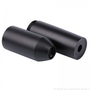 CNC Crua -earraí meaisínithe alúmanaim alúmanaim pom trealamh liachta dosmálta soilse soilse flashlight próiseála méarchláir mheicniúil