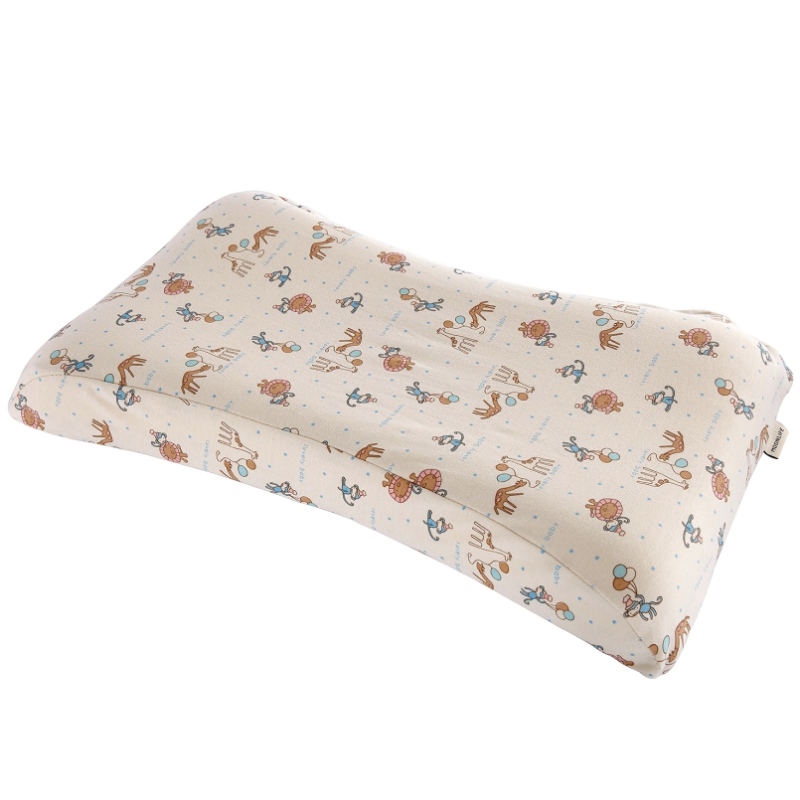 Leanaí Patrún Cartúin Fabraic Daite Fabraic Daite Pillow Cuimhne Dúbailte Ciseal