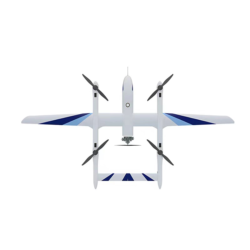 JH-46 Réimse fada VTOL Sciathán Seasta Fráma Drone Aerárthaí UAV