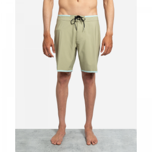 Boardshort 4 bhealach poileistirn fabraic stráice feidhmíochta spandex