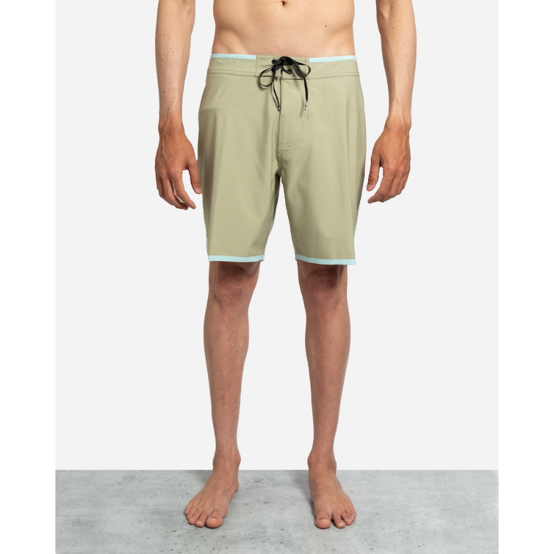 Boardshort 4 bhealach poileistirn fabraic stráice feidhmíochta spandex