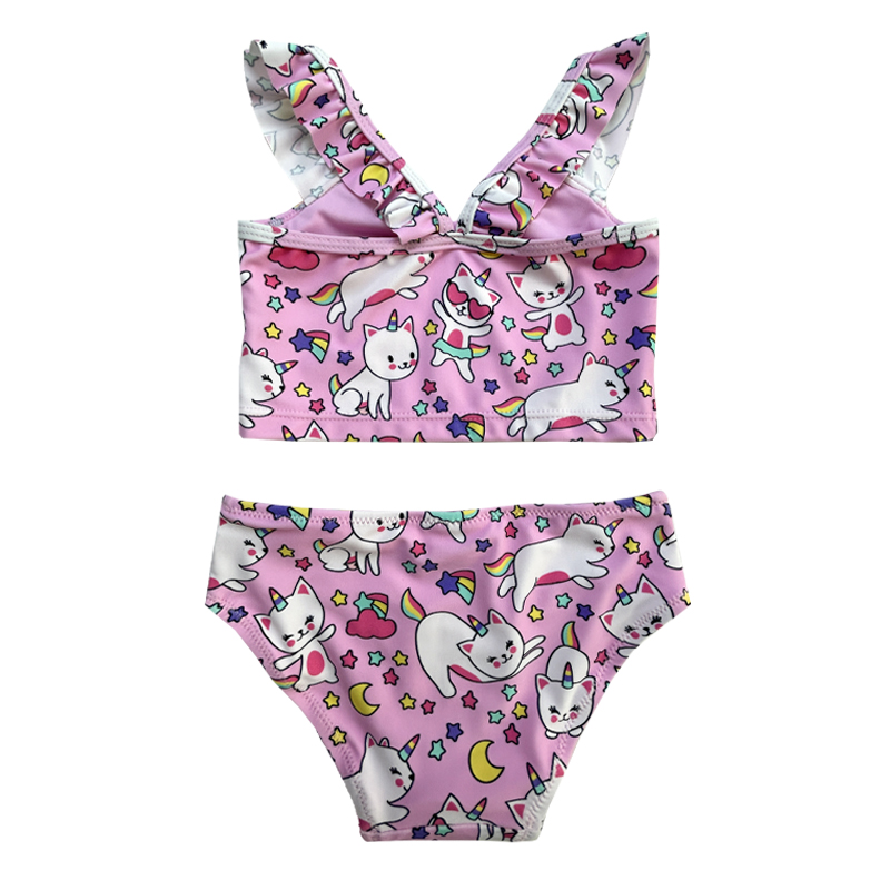 Cartúin Priontáil Leanaí Álainn Swimsuits