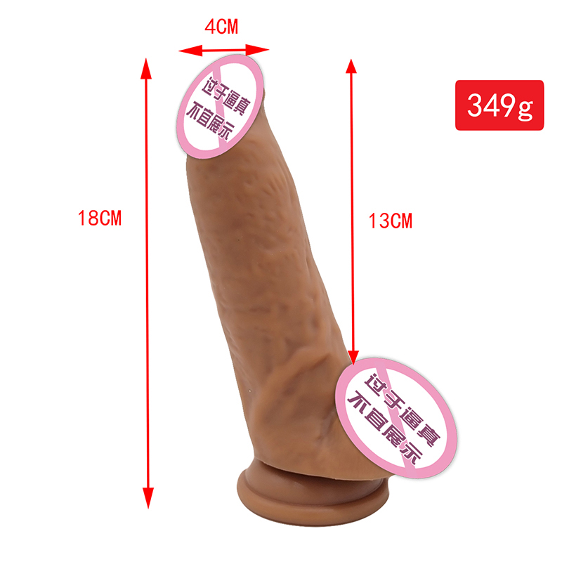 862 Dildo Dildo Silicone Dildo le cupán súchán G-Spot Spot Dildos Bréagáin Gnéas Anal do Mhná agus do Lánúin