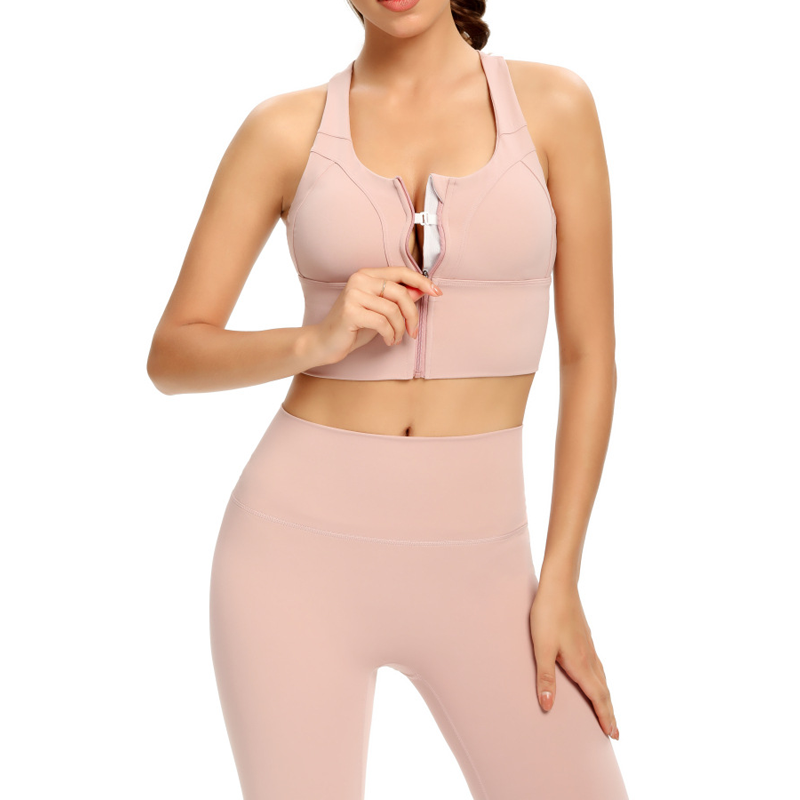 Socraigh Yoga Cross gan uaim Zipper