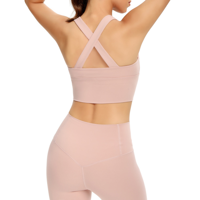 Socraigh Yoga Cross gan uaim Zipper