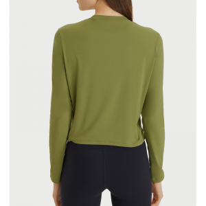 Léinte Yoga scoilte dath soladach scaoilte