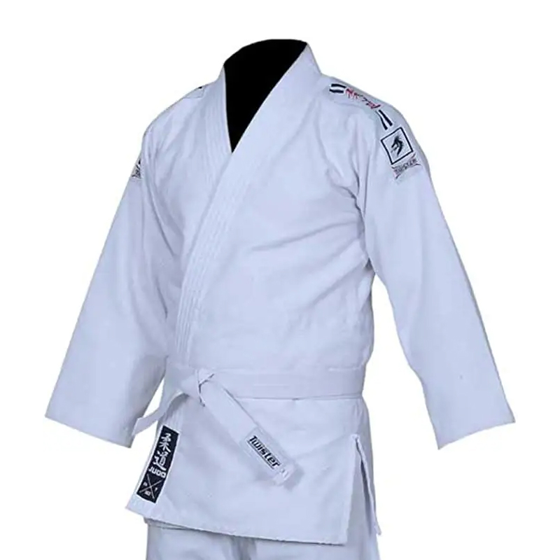 Soláthraína Síne Éide Préimh Mhóilíneach BJJ Kimono Bjj Gi Jiu Jitsu Gi Blue Judo Gi,