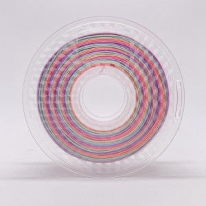 Filiméid Multicolour Pla Filiméid Plaour Silk Color1.75mm 3D Filiméid PLA Pla