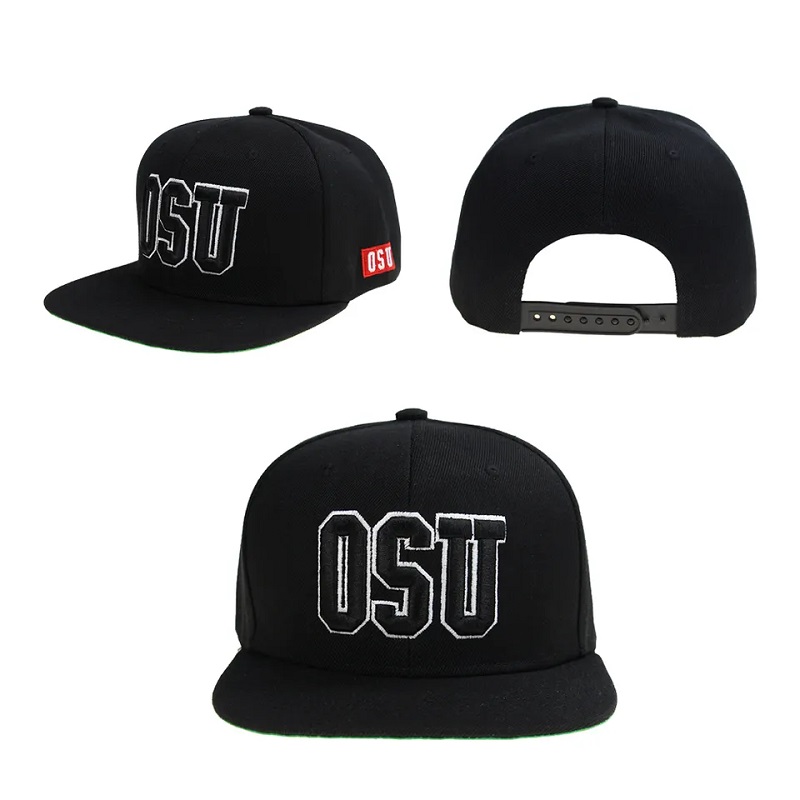 Fir Dath Blank Blank Ardchaighdeáin Ardchaighdeáin Ardchaighdeáin Fir Dath Blank Blank Snapback Cap agus Hat Saincheaptha Bróidnéireacht 3D Do Hat Lógó Deartha Féin