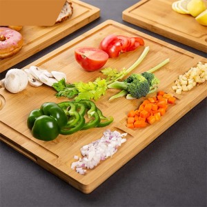 Bord gearrtha bambú