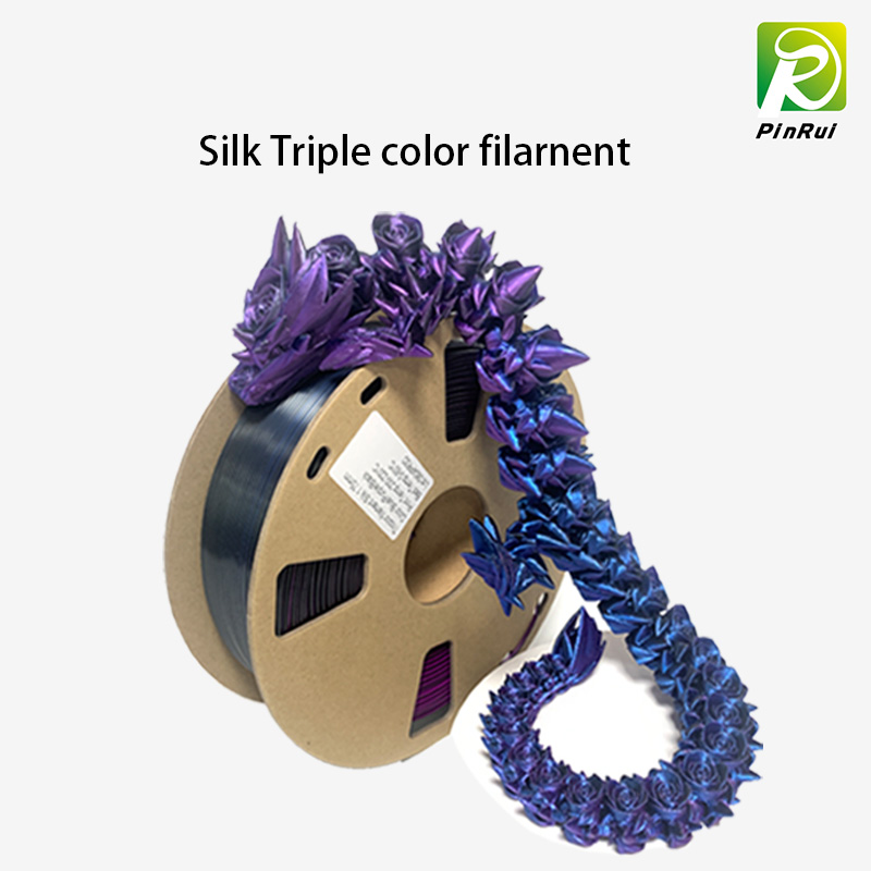 filiméid filiméid pla filiméid datha triple, 1.75mm filiméid 3D, filiméid printéir 3D