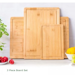 Bord gearrtha bambú