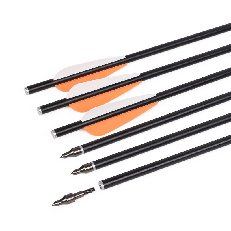 Boltaí saighead fiberglass le haghaidh fiach crosbhoghan lámhach