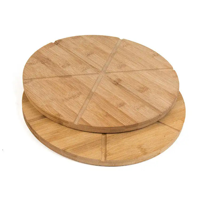 Bord gearrtha babhta pizza bambú