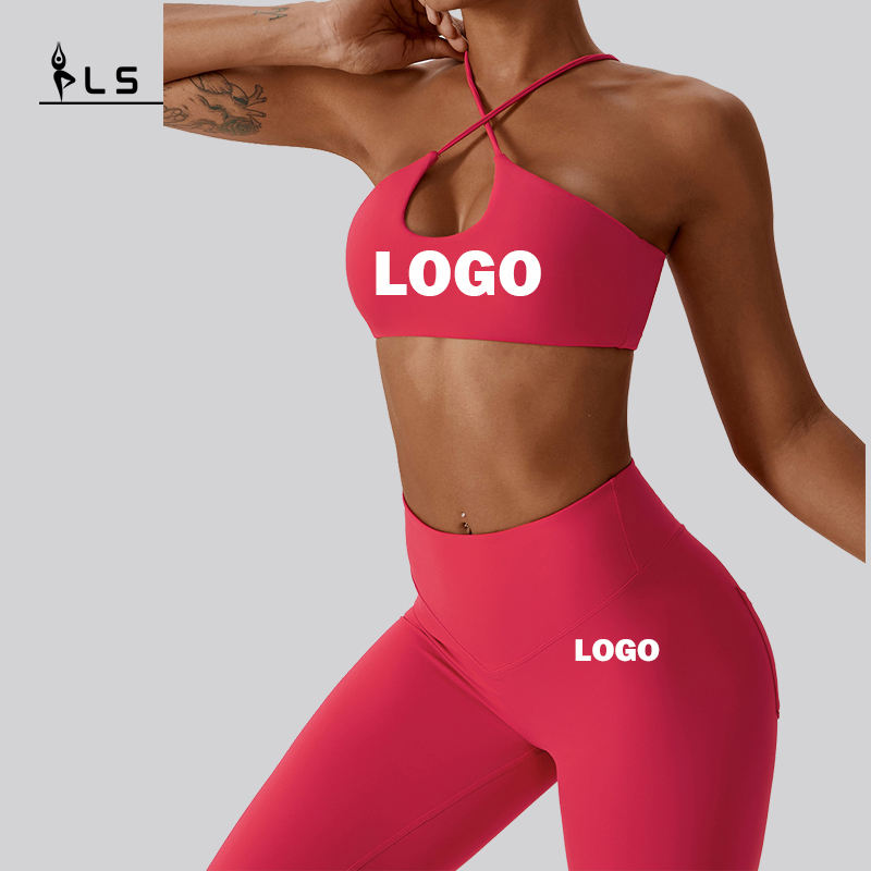 SC1061 Bra Spóirt agus Leggings Socraigh Suit Yoga Conjunto Yoga Socraigh do Mhná Caitheamh Folláine Giomnáisiam Allamuigh