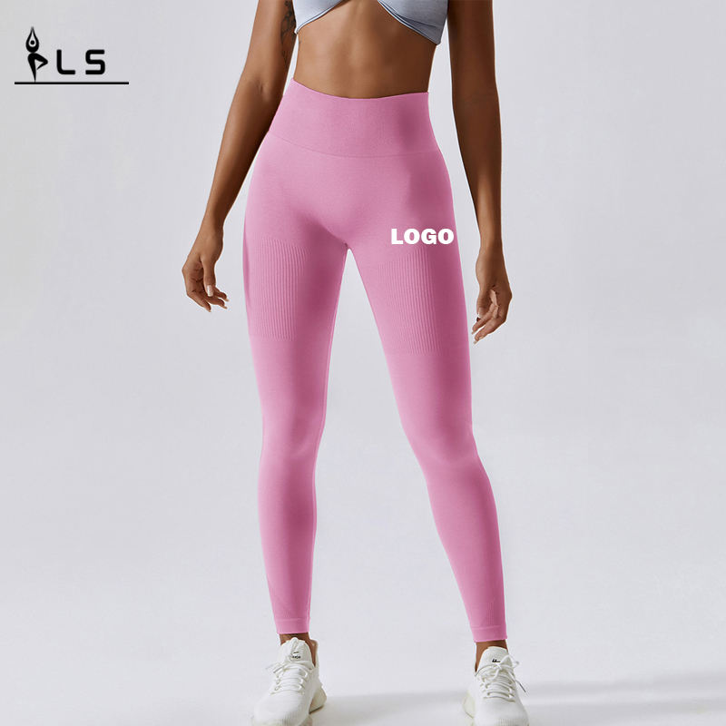 SC11118 Ard -Choimeáil do Mhná Scrunch Scrunch Legging Praghas Mórdhíola Praghas Ard -Choim Yoga Leggings