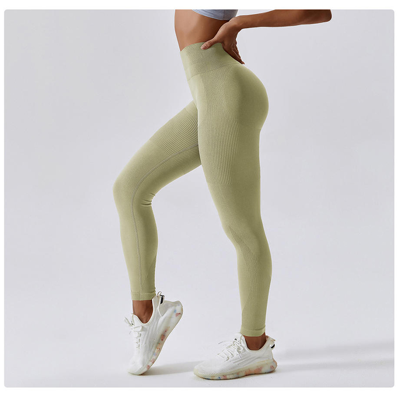 SC11118 Ard -Choimeáil do Mhná Scrunch Scrunch Legging Praghas Mórdhíola Praghas Ard -Choim Yoga Leggings