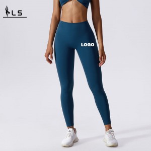 SC111112 Stretch Compression Legging Yoga Rith gan uaim ach Ardaitheoir Mná Spóirt Ard -Choim