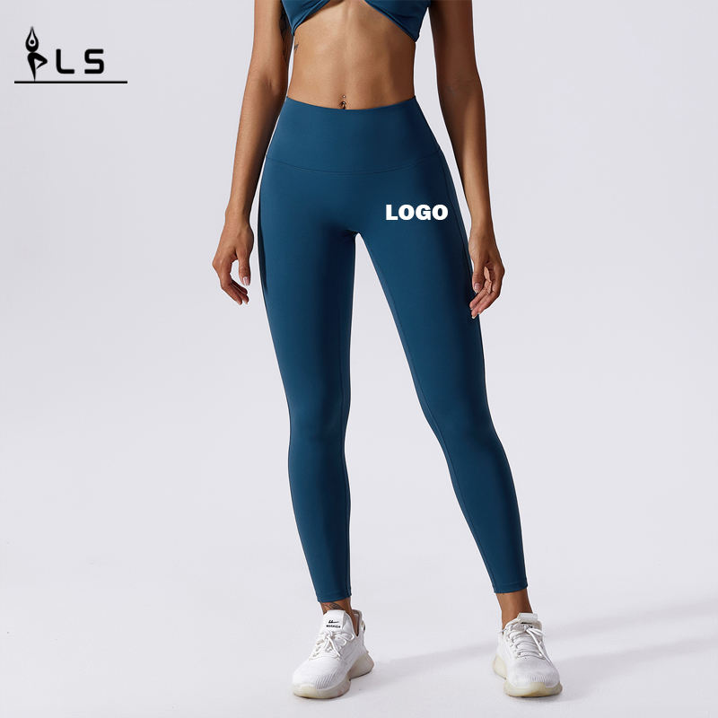 SC111112 Stretch Compression Legging Yoga Rith gan uaim ach Ardaitheoir Mná Spóirt Ard -Choim