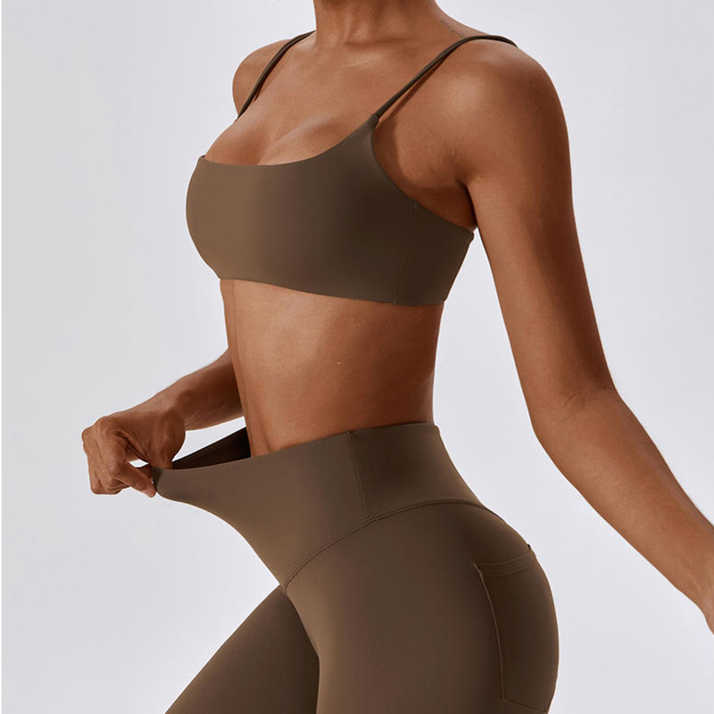 SC10181 Caitheamh Gníomhach Lipéad Príobháideach Spóirt Bra Giomnáisiam Yoga Bras Bras Spóirt Sexy Bra Cailíní Comhbhrú Slimming Bog