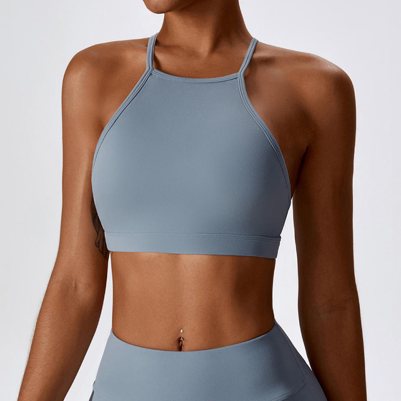 SC10183 FOILSEOIREACHT COMHPHÁIRTÍOCHTA YOGA SPÓIRT SPÓIRT SEXY BRA BRA HALTER MENC MENC MENC