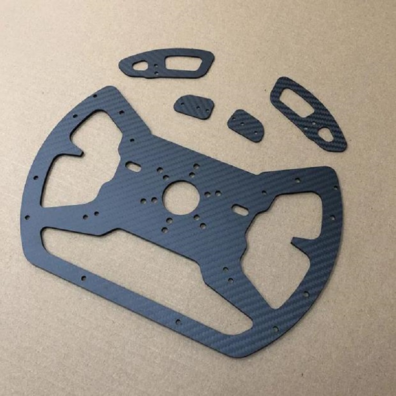 Bád Carranna Saincheaptha RC FPV Rásaíocht Aerárthaí Drone CNC Milling Carbón Páirteanna Snáithín Carbóin 3k Fráma Snáithín Carbóin