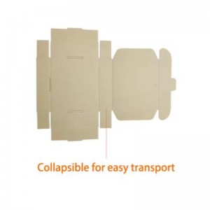 Lógó Dearaidh Saincheaptha Só Priontáilte Phacáistiú Pacáil Bronntanais Loingseoireacht Bosca Páipéir Pacáistiú Bosca Loingseoireachta Mailer