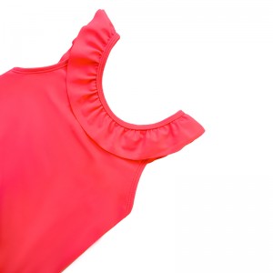 Feistis snámha saincheaptha leanbh ruffle-Strap feistis snámha leanbh oem feistis snámha snámha páistí cailíní cailíní