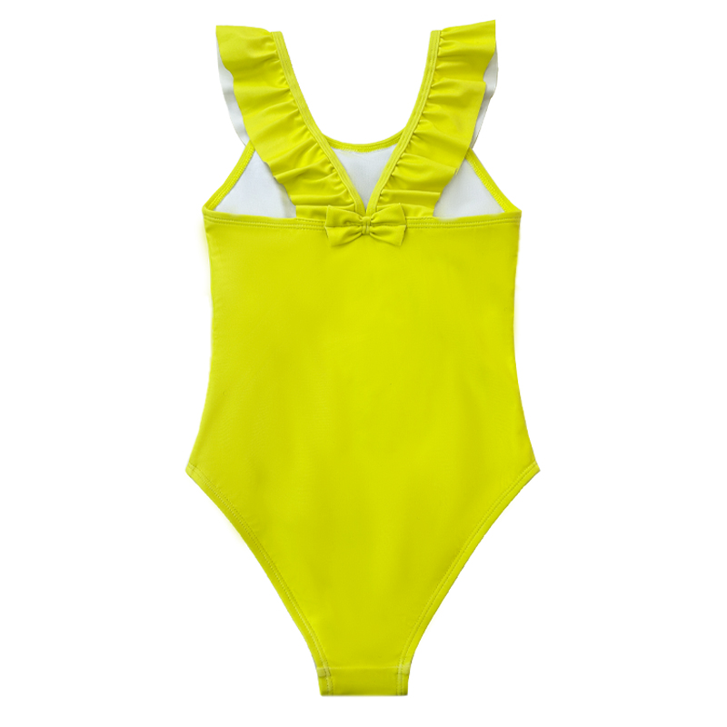 RUFFLE-STRAP KIDS TEACHT Snámh Barrachas Barrachas Feistis Snámha Babaí Cailíní Feistis Snámha Páistí Bikini