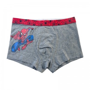 Buachaillí Buachaillí Spiderman Dath Priontáil Dath codarsnachta Leanbh Baby Grey Fobhrístí Compord Bunúsach