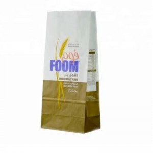 Stílnua 1kg 2kg Mála Páipéar Pacáistiú Siúcra Plúr Cruithneacht