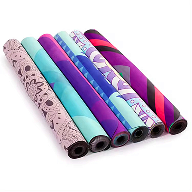 Suede (Microfiber) Mat Yoga Rubber