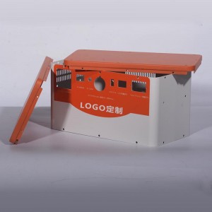 Fonnadh Fearas Leictreach saincheaptha le cásáil brataithe le púdar