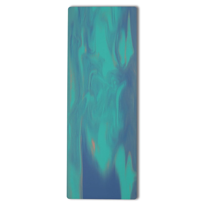 MAT MARBLE DIE PU Rubber Yoga Mat