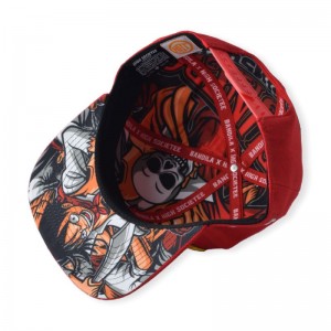 Monarcha branda HST saincheaptha díreach 6 phainéal sconna priontáil hip hop snapback hata saibhir dearadh saibhir lógó bróidnéireachta 3D caipín brim cothrom caipín