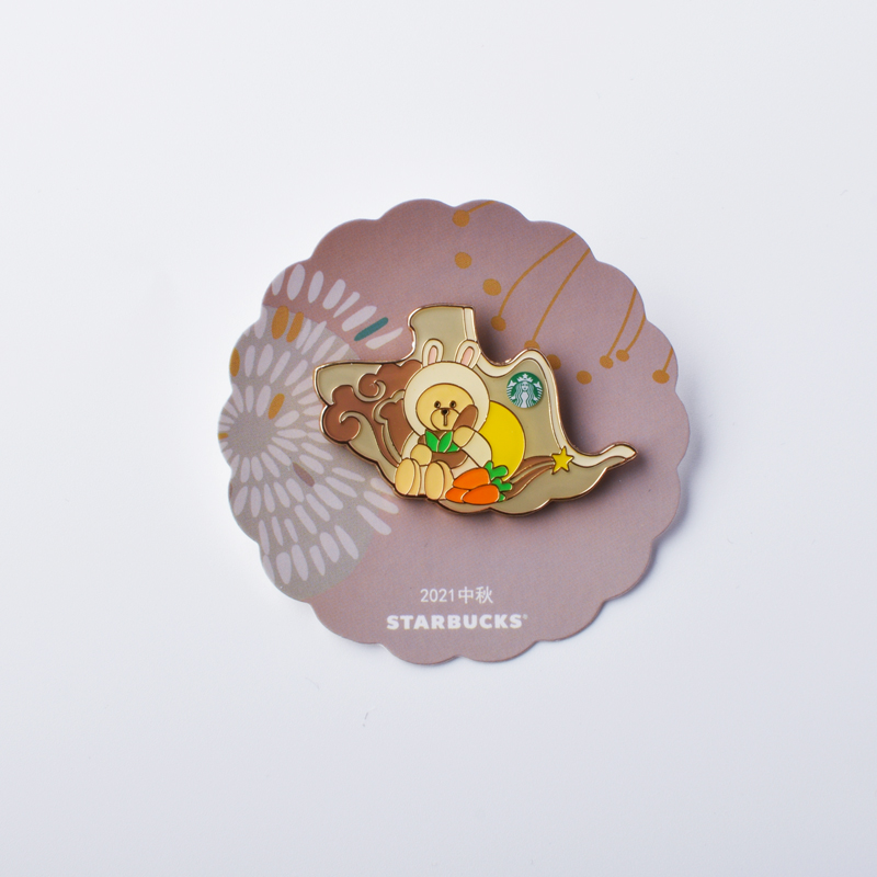 Suaitheantas lógó Íomhá Comic Saincheaptha, táille samplach saor in aisce, oiriúnach le haghaidh bailiúcháin, charms suaitheantas miotail óir, biorán, cruan bog