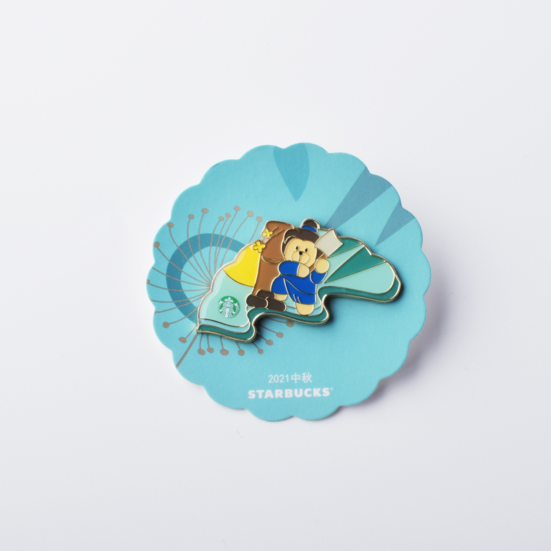 Suaitheantas lógó Íomhá Comic Saincheaptha, táille samplach saor in aisce, oiriúnach le haghaidh bailiúcháin, charms suaitheantas miotail óir, biorán, cruan bog