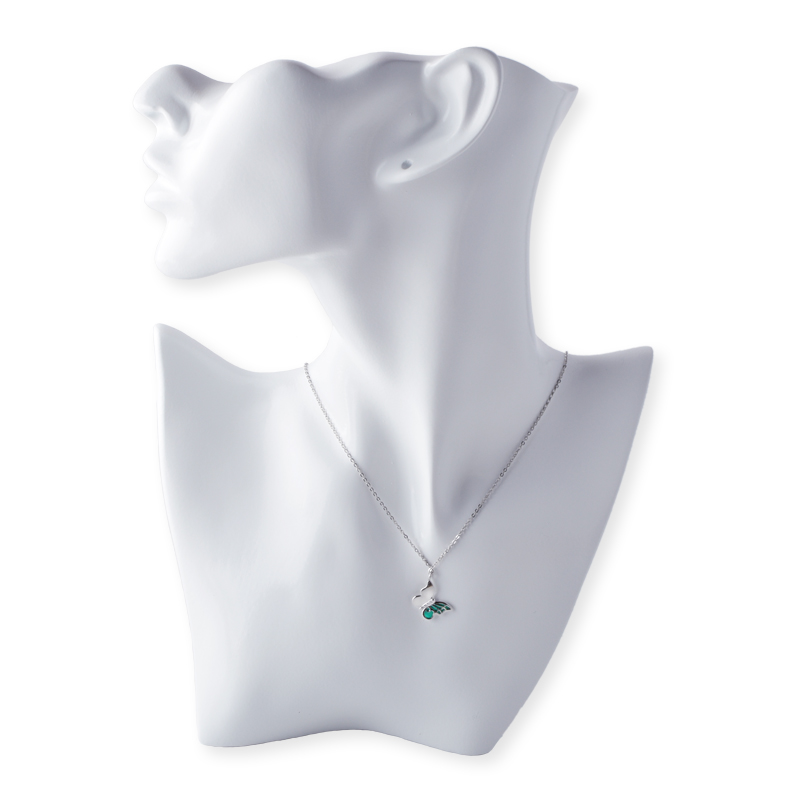 Liblika pole kivist ripats kaelakee 45 5 cm