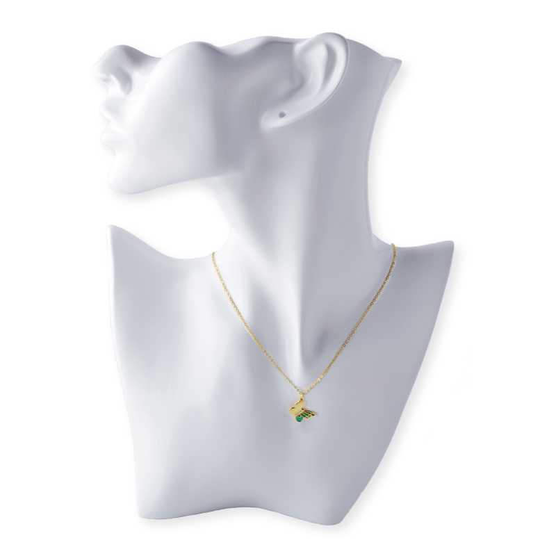 Liblika pole kivist ripats kaelakee 45 5 cm